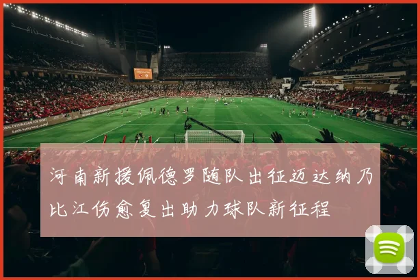 河南新援佩德罗随队出征迈达纳乃比江伤愈复出助力球队新征程